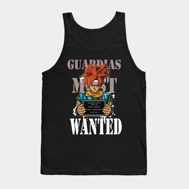 Guardias Most Wanted Tank Top by Beanzomatic